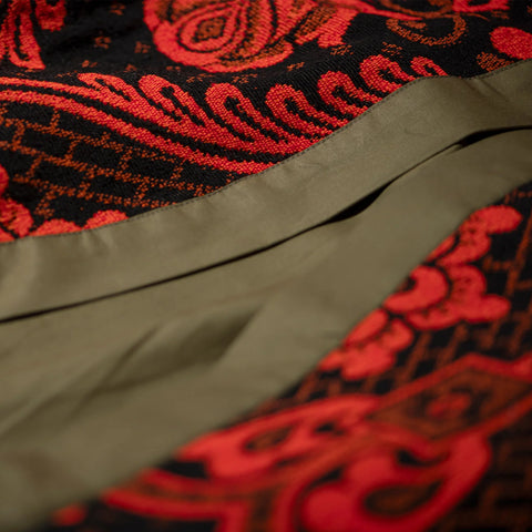 Rug Fabric Reversable Gown