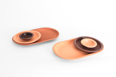 Healed - Leather Trays - Large Ellipse