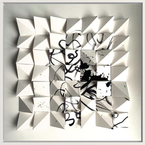 Order & Chaos 53 - Original paper artwork (Framed)