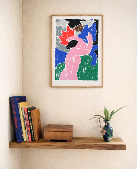Chasing Shadows - Broken Fingaz Screen Print - Unframed