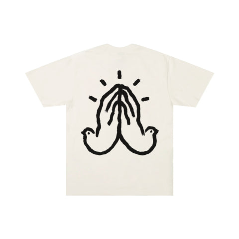 Broken Fingaz - Praying Birds T-Shirt (Cream)