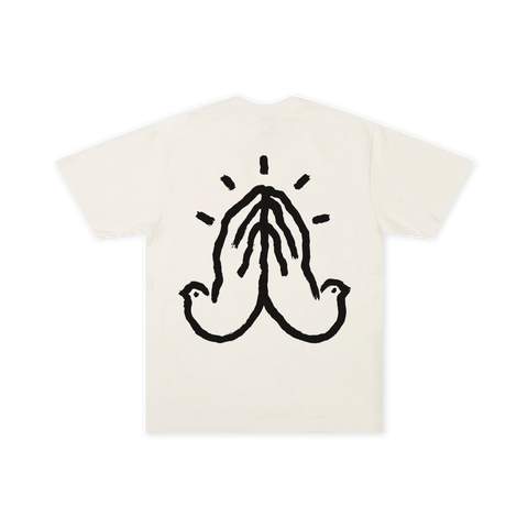 Broken Fingaz - Praying Birds T-Shirt (Cream)