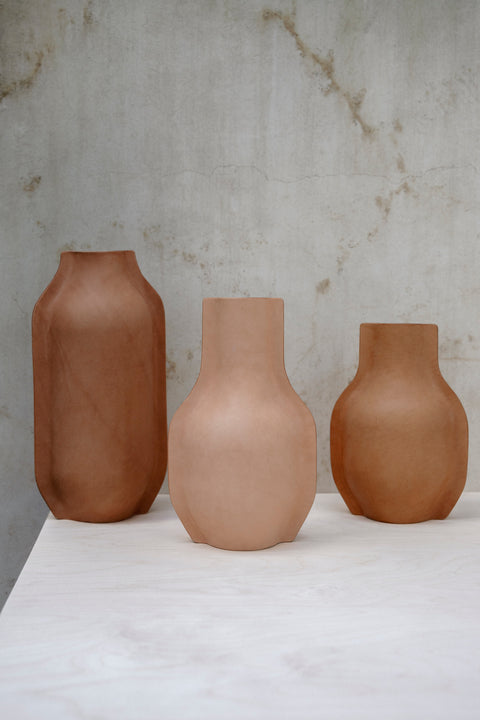 Healed - Leather Vase