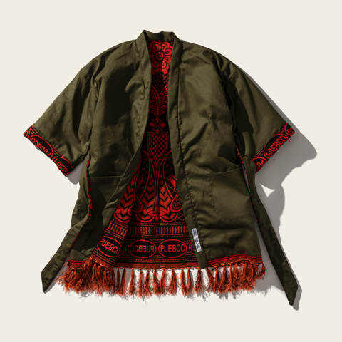 Rug Fabric Reversable Gown