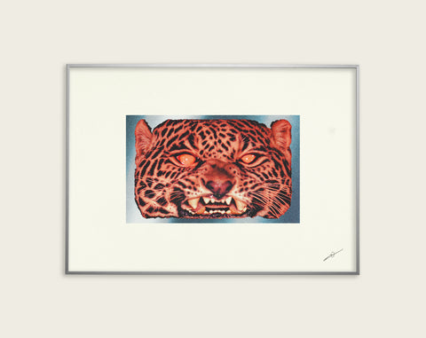 GARR - Screen Print - Silver - Unframed
