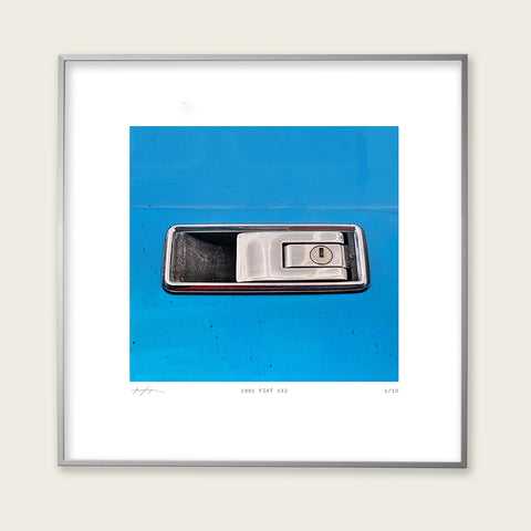 Car Handles - 1981 Fiat 132 - Unframed