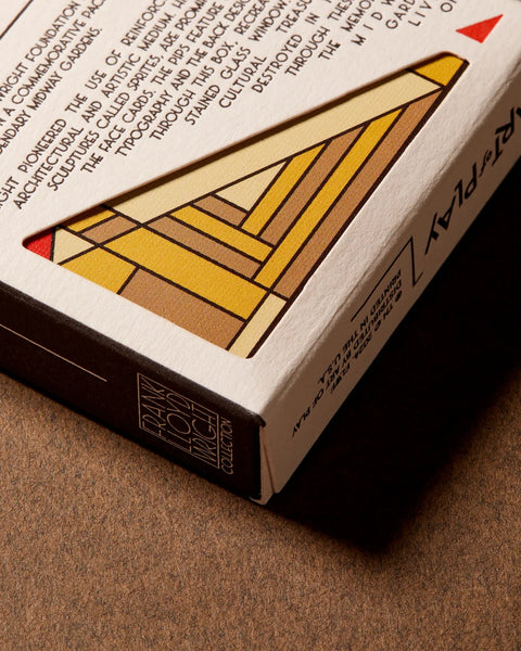 Frank Lloyd Wright – Midway Gardens Playing Cards