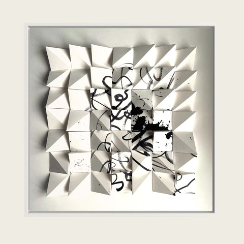 Order & Chaos 53 - Original paper artwork (Framed)