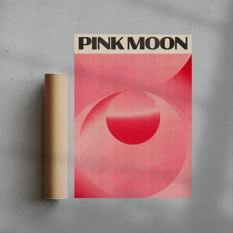 Pink Moon - A4 (Unframed)