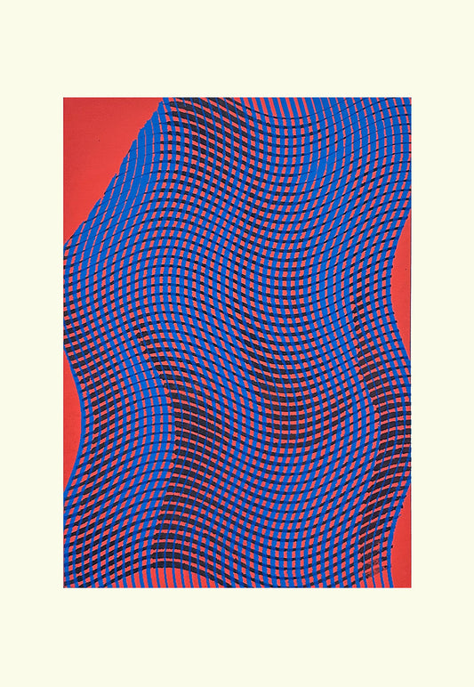 Torso in Red and Blue